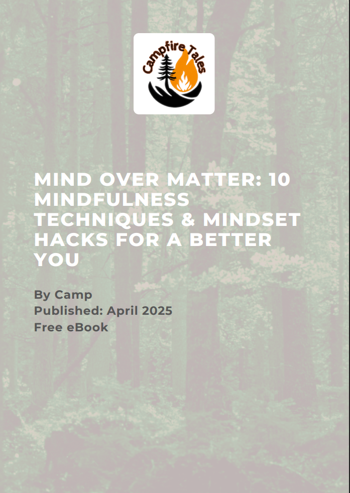 Cover of Mind Over Matter mindfulness eBook by Campfire Tales